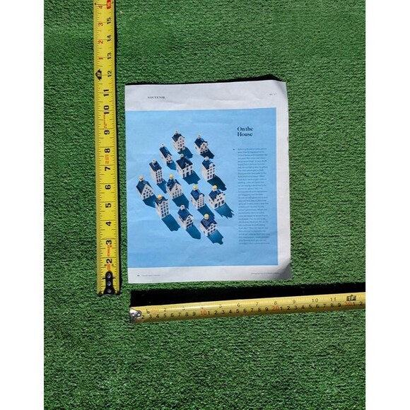 Conde Nast Delft Dutch KLM House 1 page Christopher Bonanos Article Page EUC - Picture 2 of 3